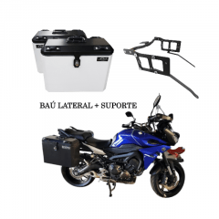 Baú Lateral Moto MT 09 Tracer Bauleto Alumínio - Livi 